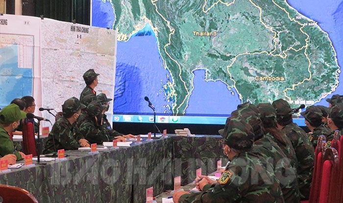 Huyện Thanh Hà khai mạc diễn tập khu vực phòng thủ năm 2021